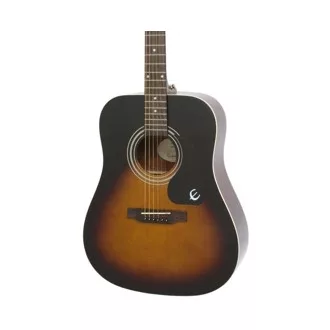   Epiphone Songmaker DR-100 Square Shoulder VS Vintage Sunburst akusztikus gitár