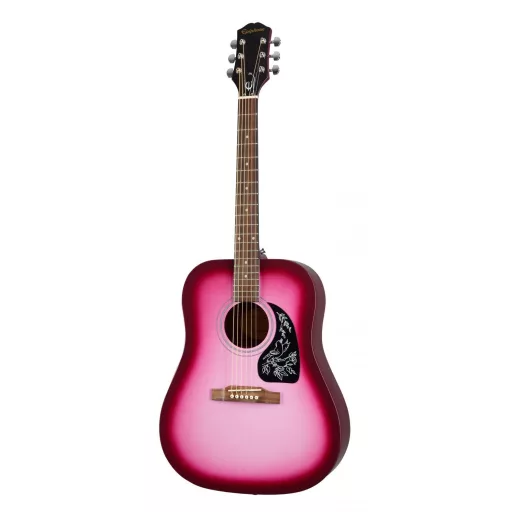 Epiphone *DISC* Starling Square Shoulder Hot Pink Pearl akusztikus gitár