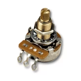   Gibson AT520 potméter 500k Ohm Audio Taper/Push-Pull/Short Shaft