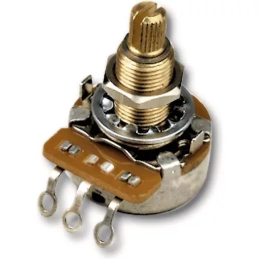 Gibson AT520 potméter 500k Ohm Audio Taper/Push-Pull/Short Shaft