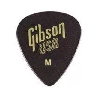   Gibson GG-74M 1/2 Gross Black Standard Style/ Medium gitárpengetők