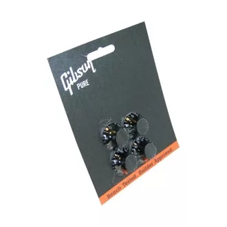 Gibson HK-010 Top Hat Knobs Black 4 db - gombok