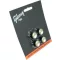 Gibson MK-020 Top Hat Style Fekete/Arany Fém Betét - potméter gombok