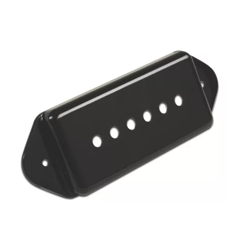 Gibson PC-040 P-90/P-100 Pickup "Dog Ear" Cover/Black - hangszedő burkolat