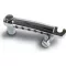 Gibson TP010 Chrome Stop Bar With Studs & Inserts - húrtartó