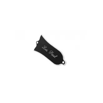   Gibson TR061 Historic 61 Truss Rod Cover "Les Paul" Black - takarólemez a húrrögzítő pálcához