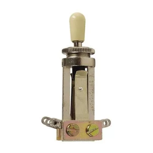 Gibson TS020 Straight Type w/Creme Switch Cap - háromállású kapcsoló