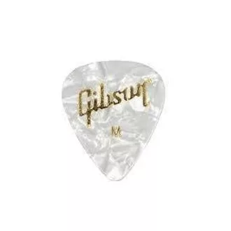 Gibson Pearloid White Picks, 12 Pack, Heavy gitár pengetők
