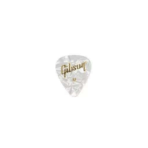 Gibson Pearloid White Picks, 12 Pack, Heavy gitár pengetők