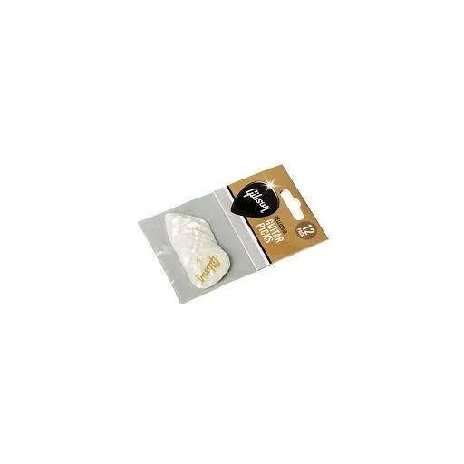 Gibson Pearloid White Picks, 12 Pack, Heavy gitár pengetők
