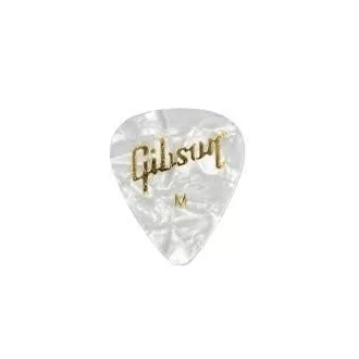 Gibson Pearloid White Picks, 12 Pack, Medium gitárpengetők