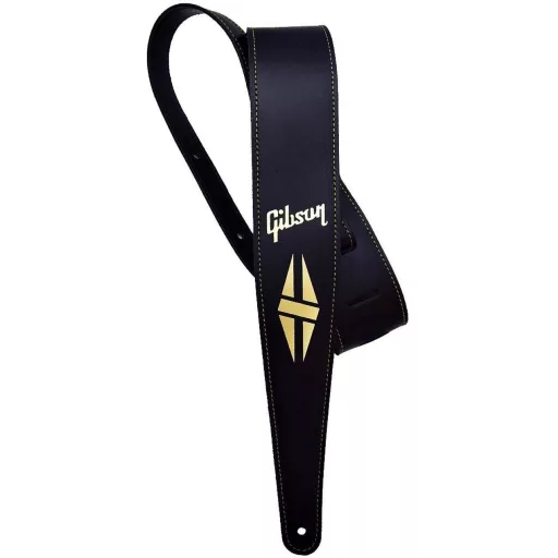 Gibson The Split-Diamond, fekete gitár heveder