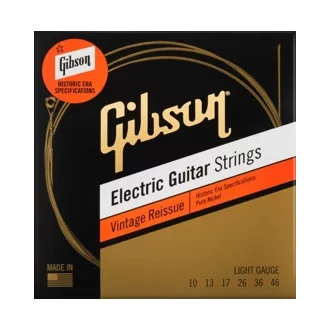   Gibson SEG-HVR10 Vintage Reissue Electric Guitar Strings 10-46 Light Gauge húrok