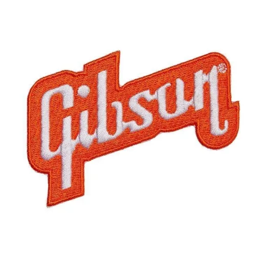 Gibson Logó Javítás, Narancs - felvarró