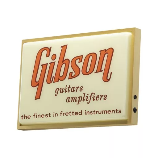 Gibson Vintage Világító Tábla - Gitárok & Erősítők