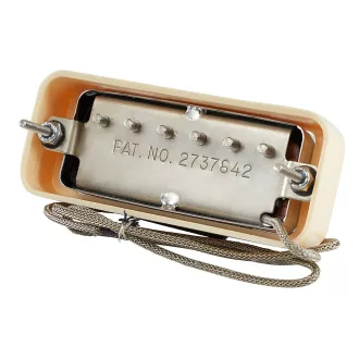   Gibson Original Mini-Humbucker (Treble, Króm borítás, 2-vezetékes, Lakkal bevont, Alnico II, 6.4k ohm)