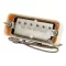 Gibson Original Mini-Humbucker (Treble, Króm borítás, 2-vezetékes, Lakkal bevont, Alnico II, 6.4k ohm)