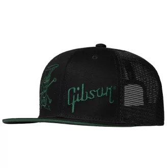   Gibson Slash 'Skully' Trucker sapka, fekete és zöld