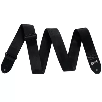 Gibson The Seatbelt (Black) Black gitárszíj