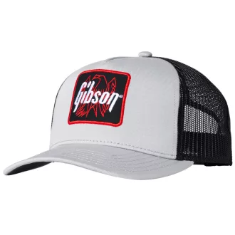 Gibson Firebird Patch Trucker Gray / Black sapka