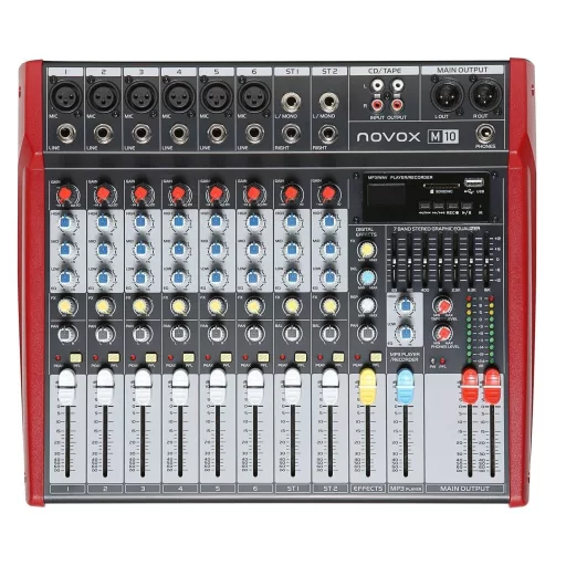 Novox M10 - audio keverő