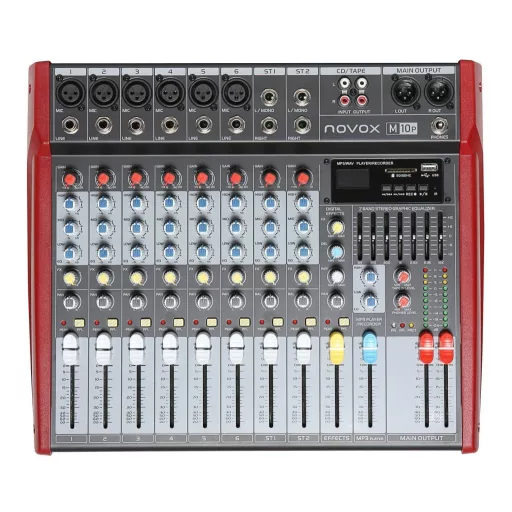 Novox M10P - audio powermixer