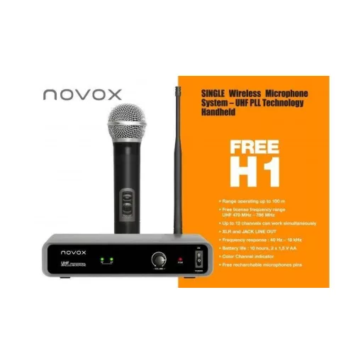 Novox FREE H1 - vezeték nélküli rendszer