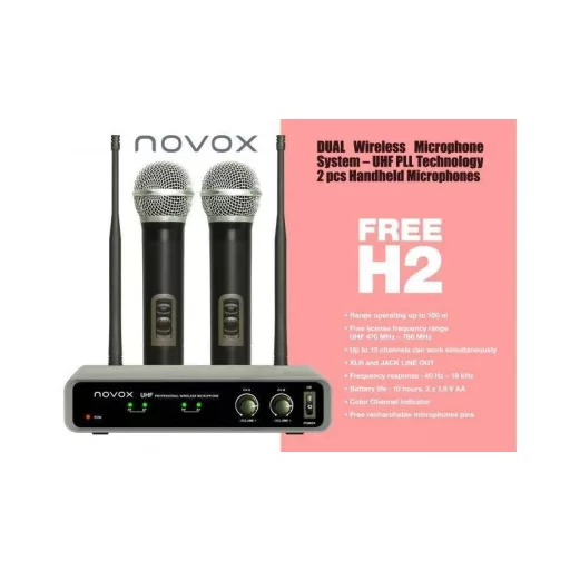 Novox FREE H2 - vezeték nélküli rendszer