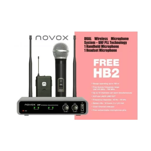 Novox FREE HB2 - vezeték nélküli rendszer