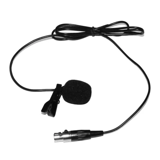 Novox ML01B - lavalier mikrofon mini XLR 3 pin, fekete