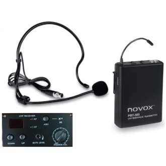   Novox NVX2 Vezeték nélküli készlet Mobivox mikrofon fejhallgató+bázis