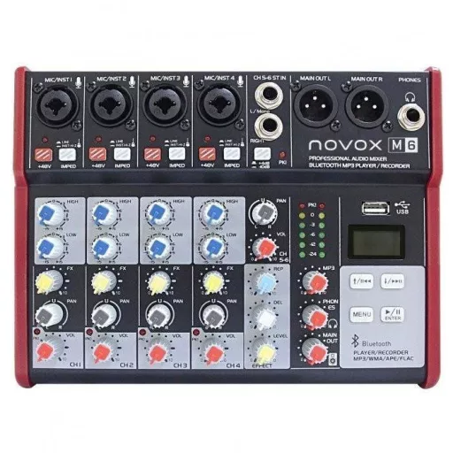 Novox M6MKII audio keverő