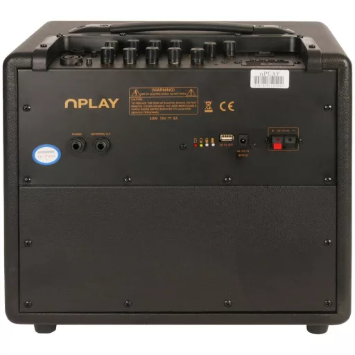 Novox *DISC* nPlay - gitár erősítő, USB/MP3/BT, akkumulátor, mikrofonnélküli