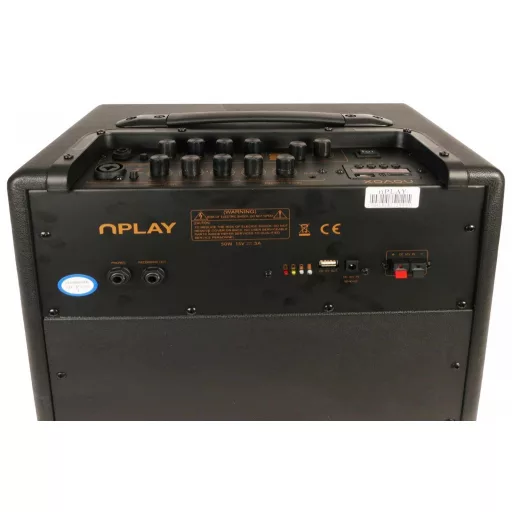 Novox *DISC* nPlay - gitár erősítő, USB/MP3/BT, akkumulátor, mikrofonnélküli