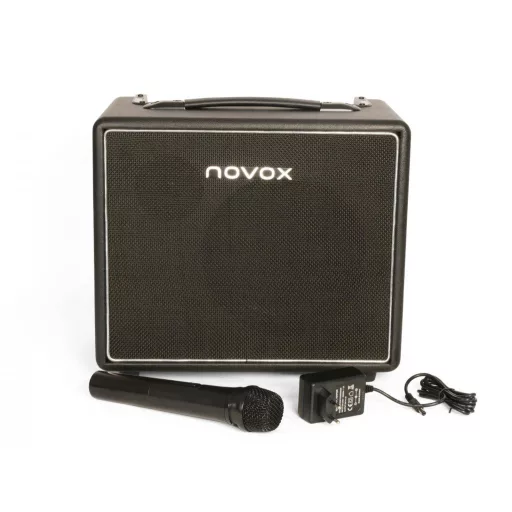 Novox *DISC* nPlay - gitár erősítő, USB/MP3/BT, akkumulátor, mikrofonnélküli