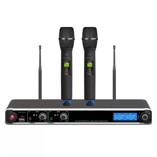 Novox FREE PRO H2 - Kétcsatornás vezeték nélküli mikrofon