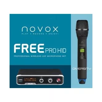   Novox FREE PRO H1 True Diversity - Egyszemélyes True Diversity vezeték nélküli mikrofon