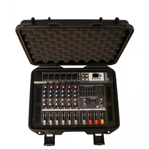 Novox *DISC* PC 1000 - keverőerősítő 2 x 300 W/4 Ohm