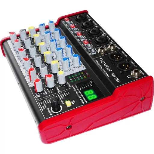 Novox M6 DSP MKII audio keverő