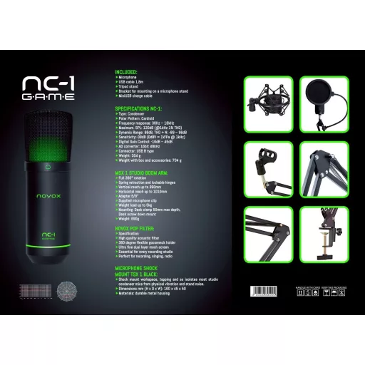 Novox *DISC* NC 1 Game BOX