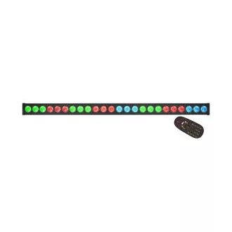 Fractal Lights BAR LED 24X3W Fekete + távirányító