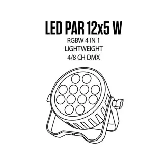 Fractal Lights *DISC* PAR LED 12 x 5 W