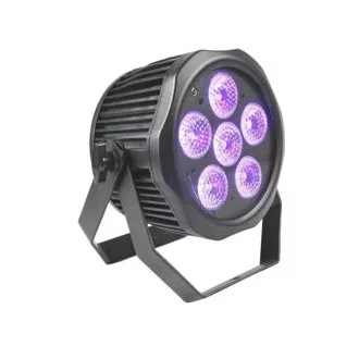 Fractal Lights *DISC* LED PAR 6x12 W BATT RGBWA+UV