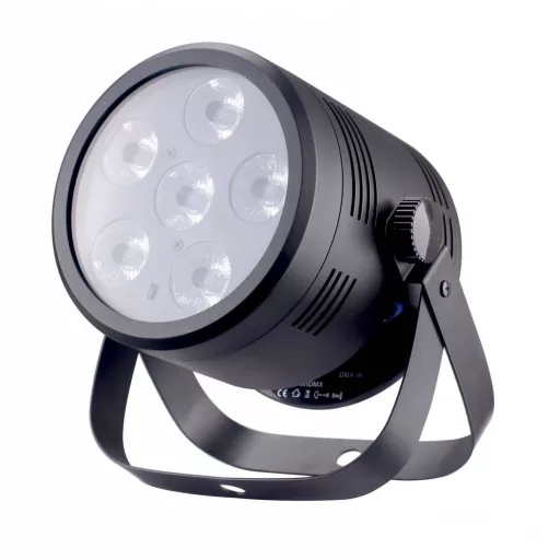 Fractal Lights *DISC* PAR LED 6x4W Batt, 12 óra