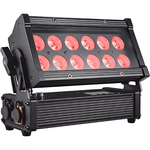 Fractal Lights MULTIRAY 12x18W Battery City Light IP65 - LED lámpa