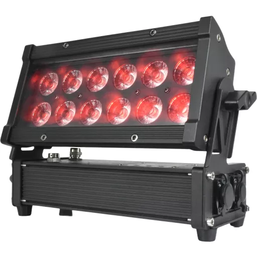 Fractal Lights MULTIRAY 12x18W Battery City Light IP65 - LED lámpa