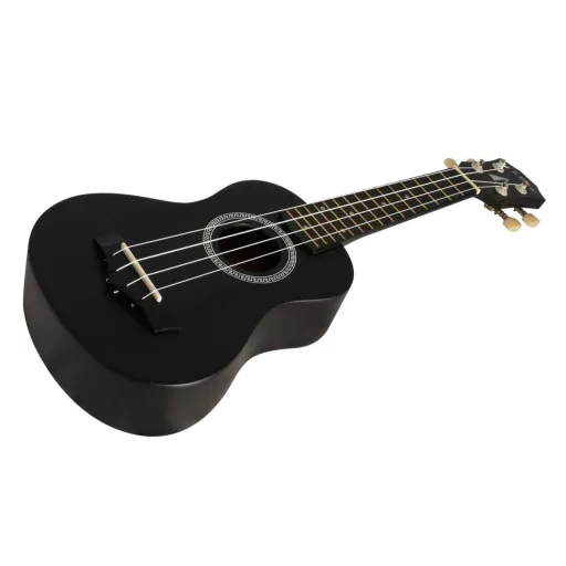 Arrow PB10 BK Soprano Black - szoprán ukulele tokkal