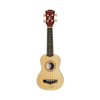   Arrow PB10 NA Szoprán Natural Bright Top – szoprán ukulele tokkal