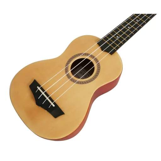 Arrow PB10 NA Szoprán Natural Bright Top – szoprán ukulele tokkal