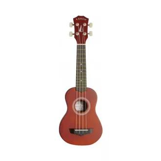   Arrow PB10 NT Soprano Natural Dark Top - szoprán ukulele tokban